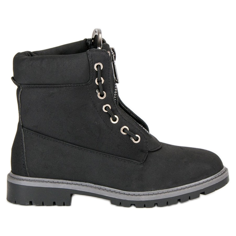 Botas de montaña negras para mujer negro