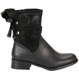 Forever Folie Botas negras de moda negro