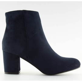 Botas de tacón azul marino F780 azul Botas de tacón azul marino F780 azul
