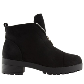 Negro 2017-3 Botas negras de suela alta