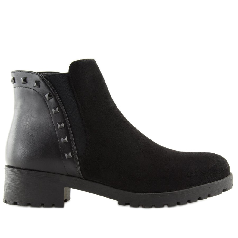 Botines Chelsea negros para mujer HY-19 Black