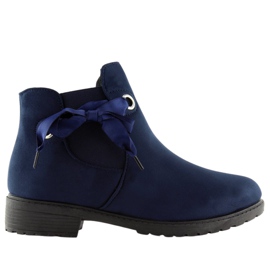 Botas calientes Jodhpur, azul marino XY-528 Blue
