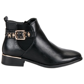 Anesia Paris Botines Chelsea negros Anesia Paris Botines Chelsea negros