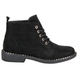Sergio Todzi Botas de mujer atadas negro Sergio Todzi Botas de mujer atadas negro
