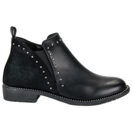 Botas bajas de mujer negro