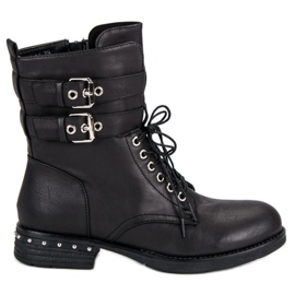 Super Me Botas cómodas negro