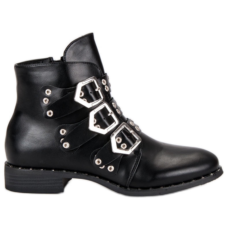 Kayla Botas de rock negro