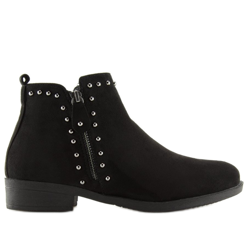 Negro Botines para mujer negro L1217 Negro