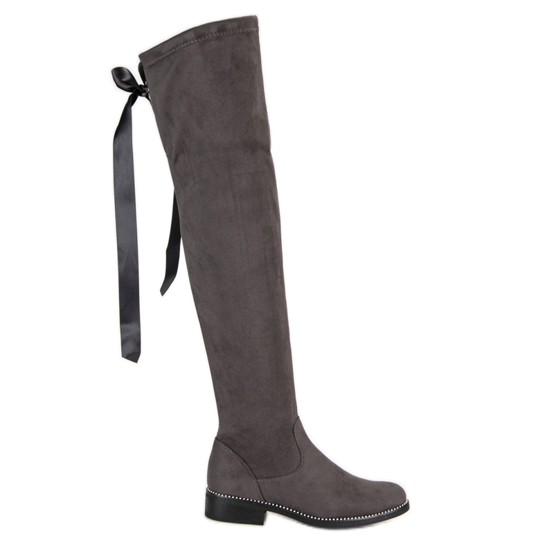 Seastar Botas de gamuza elegantes gris