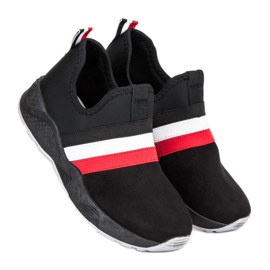 Zapatillas slip-on negras negro