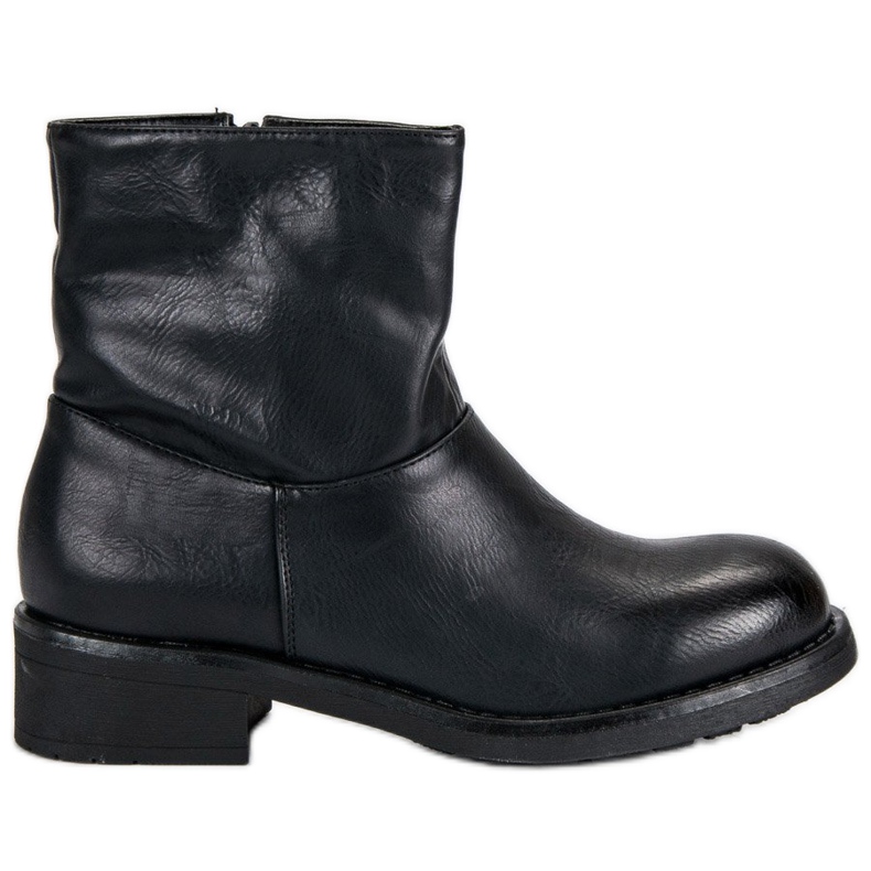 SDS Botas de mujer de moda negro SDS Botas de mujer de moda negro