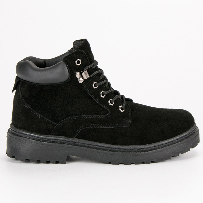 Original Walkman Shoes Pantalones de cuero negro