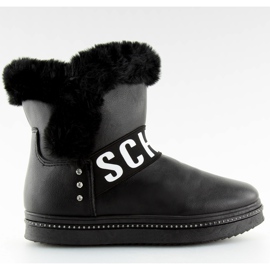 Botas de nieve para mujer negras NB239P-1 negro