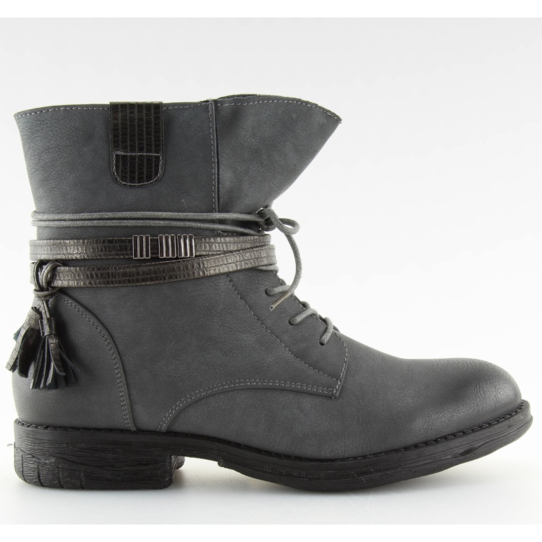 Gris Botas grises de mujer BH52-KB gris Gris Botas grises de mujer BH52-KB gris