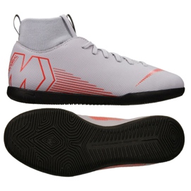 Zapatos de interior Nike Mercurial Superflyx 6 Club Jr AH7346-060 multicolor gris