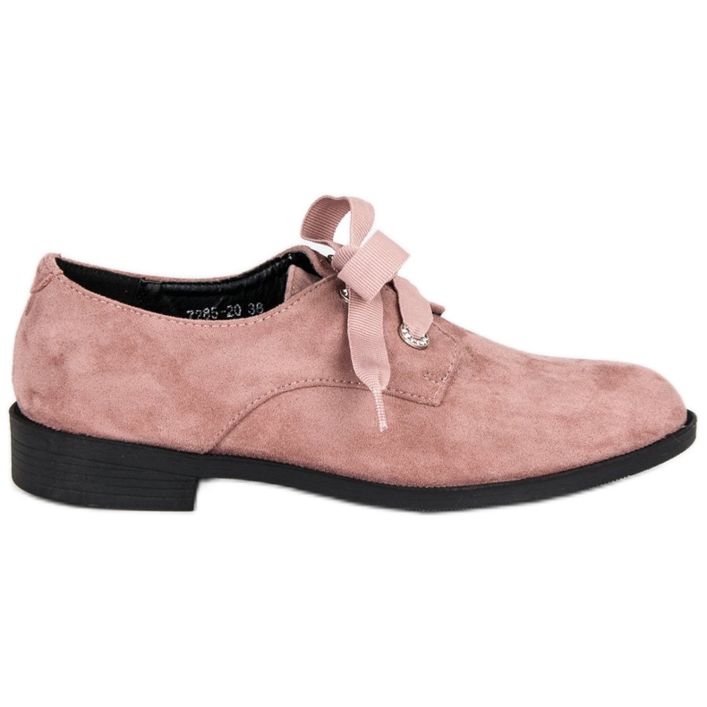 Zapatos amarrados empolvados VICES rosado Zapatos amarrados empolvados VICES rosado
