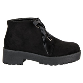 Nio Nio Botas bajas con estilo negro