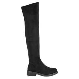 Super Me Botas de mujer casual negro