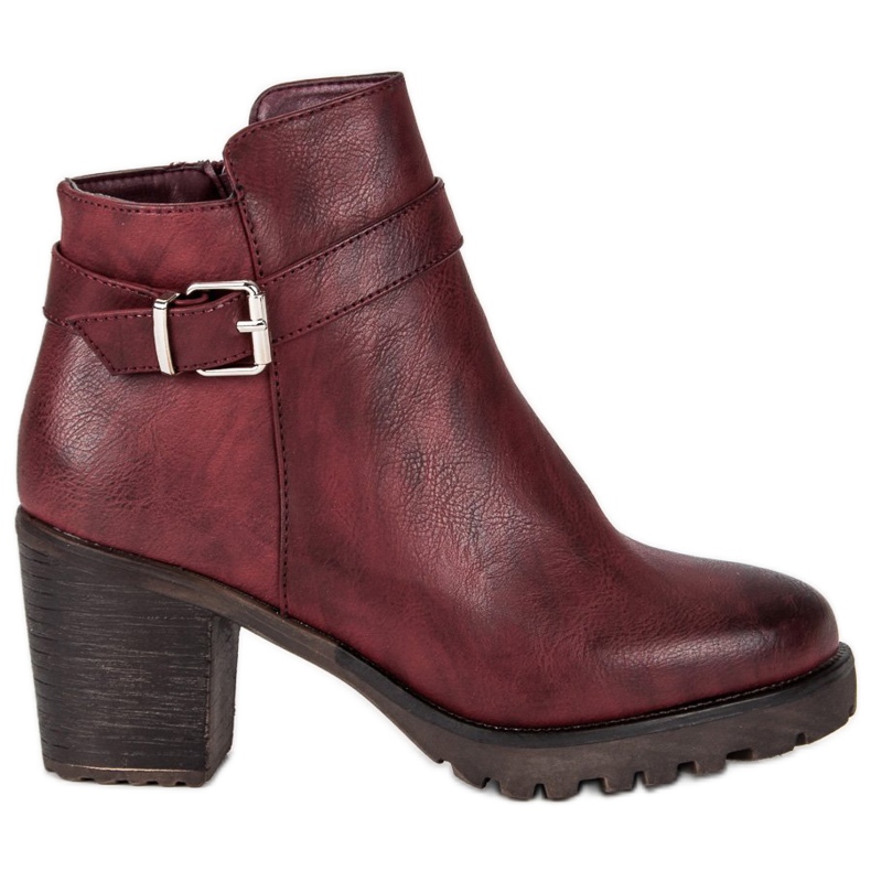 Kayla Botas burdeos todos los días rojo Kayla Botas burdeos todos los días rojo