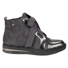 Filippo Zapatillas con estilo por encima del tobillo. gris