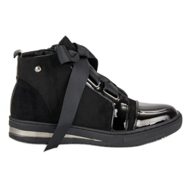 Filippo Zapatillas con estilo por encima del tobillo. negro