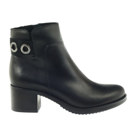 Marco botas de invierno tacones altos 979 negro