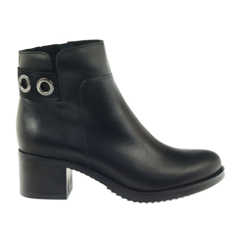 Marco botas de invierno tacones altos 979 negro