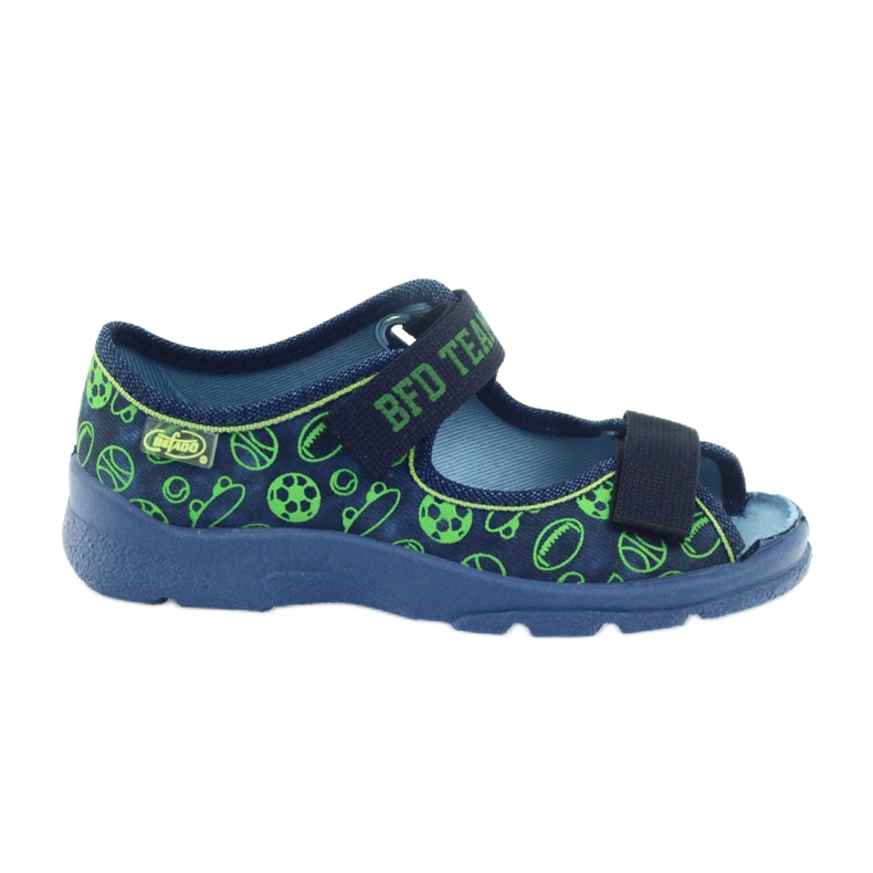 Befado calzado infantil sandalias zapatillas 969x124 verde azul marino