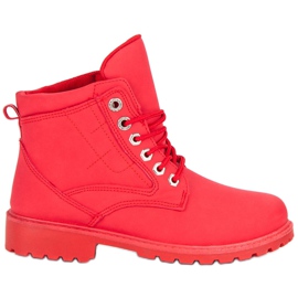 Botas mckey rojas rojo