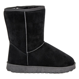 Botas de nieve high vinceza negro