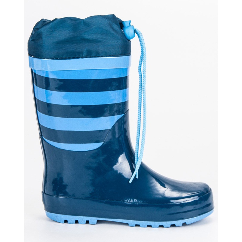 Chanclos Con Ribbed azul