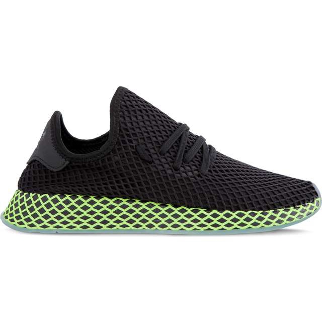 Adidas Deerupt Runner Core Black Core Black Ash Blue negro