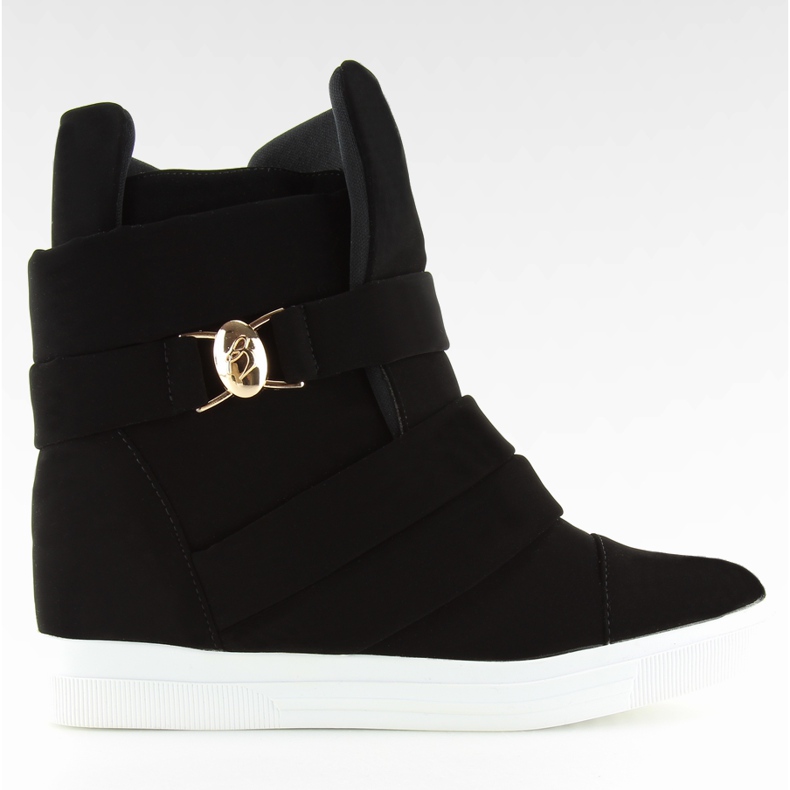 Zapatillas de mujer negras H6507 negro