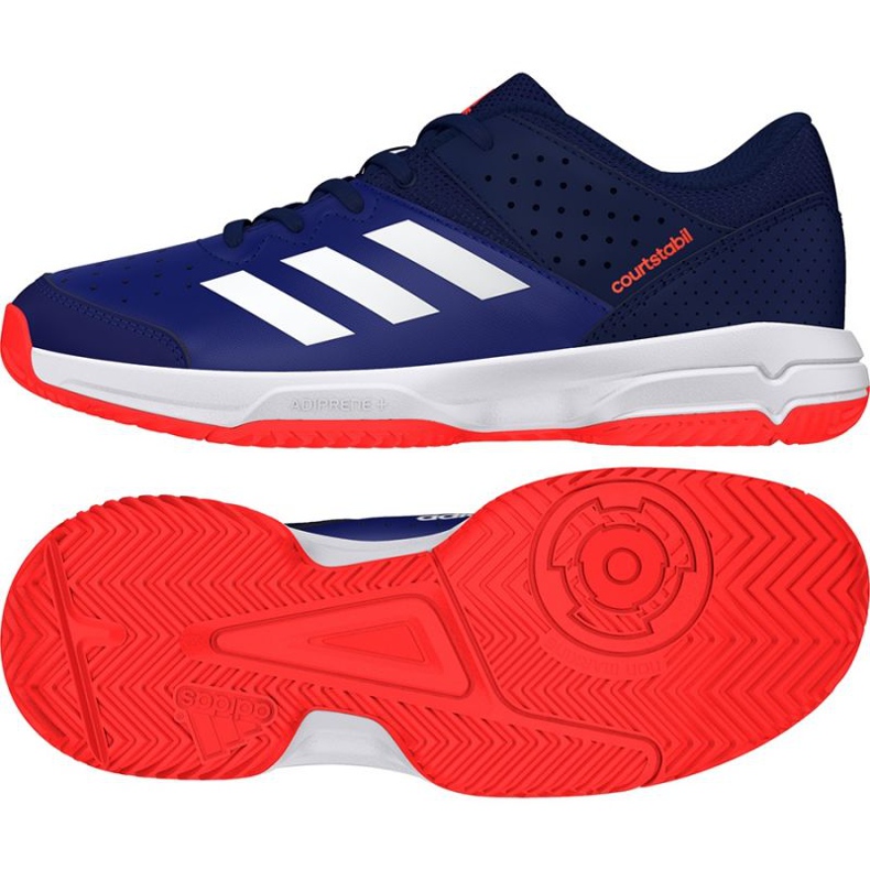 Zapatilla de balonmano adidas Court Stabil azul