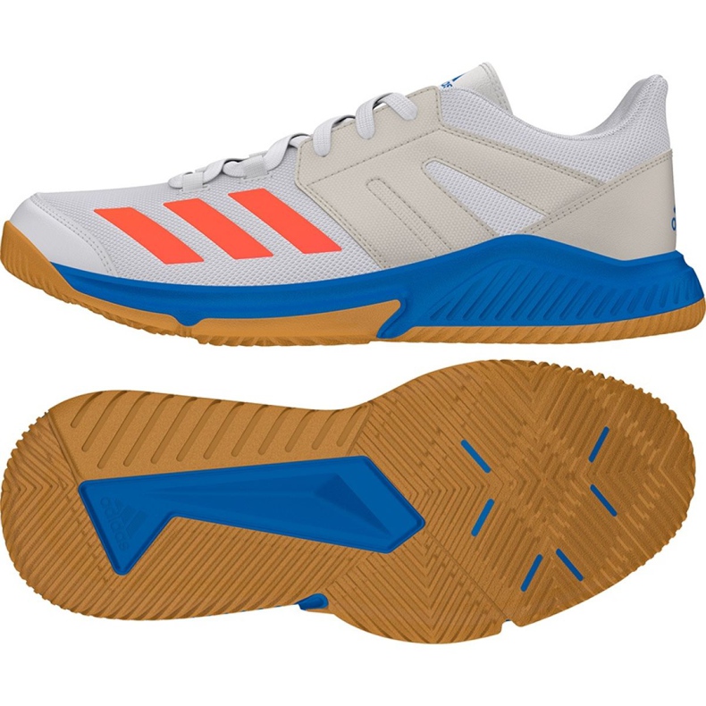 Zapatilla de balonmano Adidas Essence M B22589 blanco blanco Zapatilla de balonmano Adidas Essence M B22589 blanco blanco