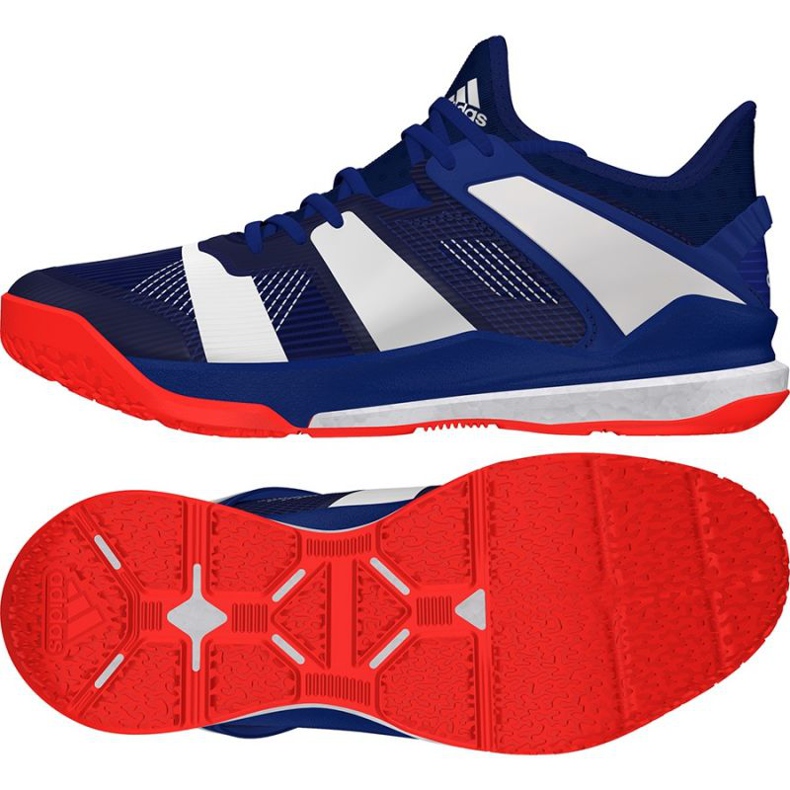 Zapatilla de balonmano Adidas Stabil XM azul