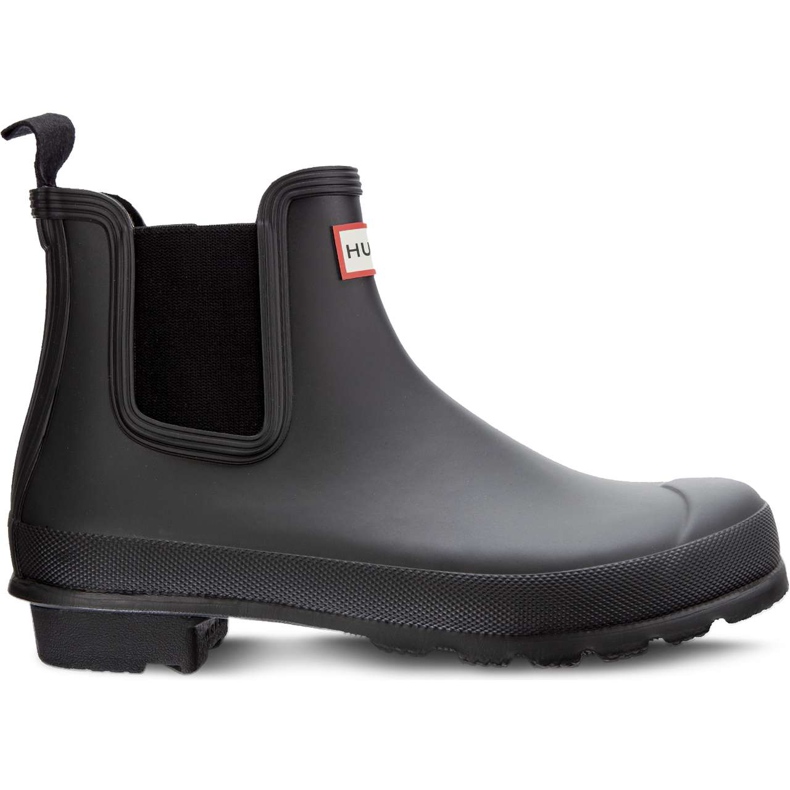 Hunter Original Chelsea Black para mujer negro