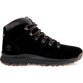 Timberland World Hiker Mid Jet Black negro