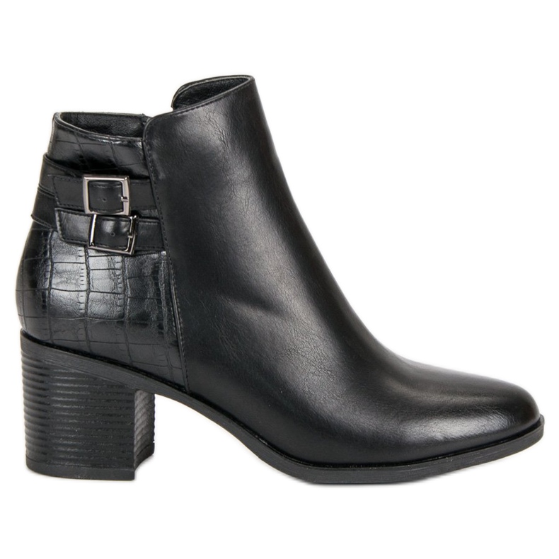 Filippo Botas clásicas de tacón alto negro Filippo Botas clásicas de tacón alto negro