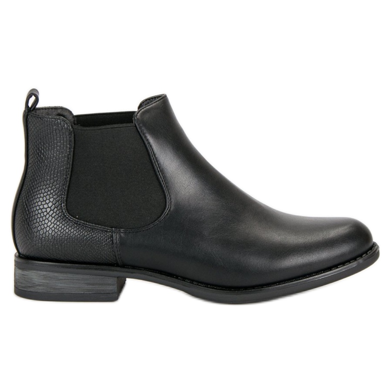 Botines bajos Jodhpur botas negro Botines bajos Jodhpur botas negro