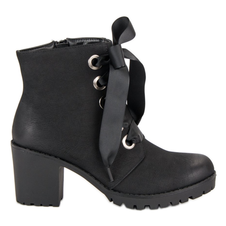 Botas vinceza negras de moda negro