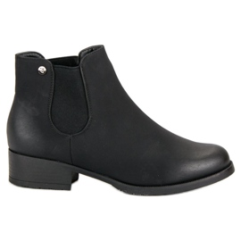 Botines Chelsea negros mate VICES