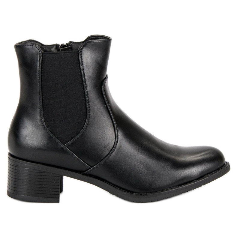 Botines chelsea negros de VINCEZA