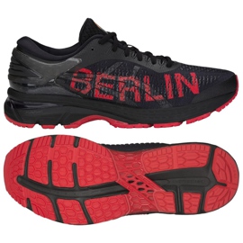 Zapatillas de running Asics Gel Kayano 25 Berlin M 1011A133-001 negro multicolor