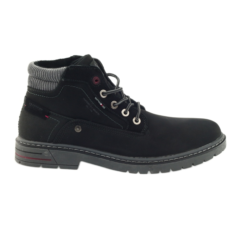 American Club Botas de montaña americanas botas de montaña de invierno negro