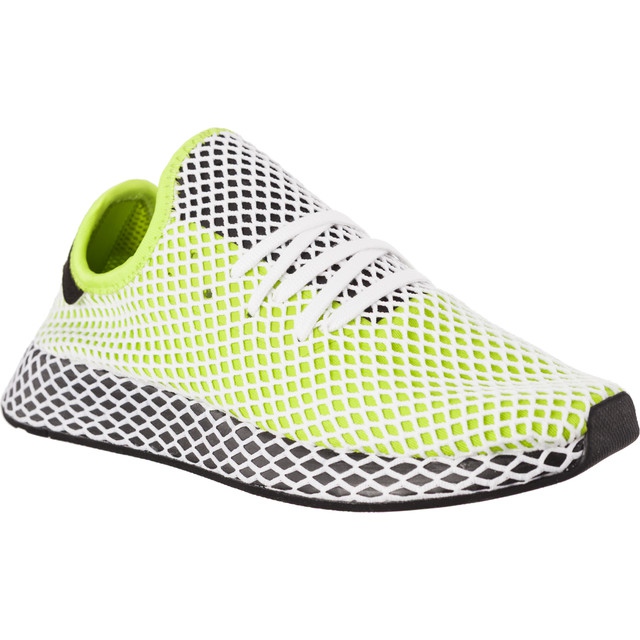 Adidas Deerupt Runner Semi Solar Slime Core Black Core Black verde