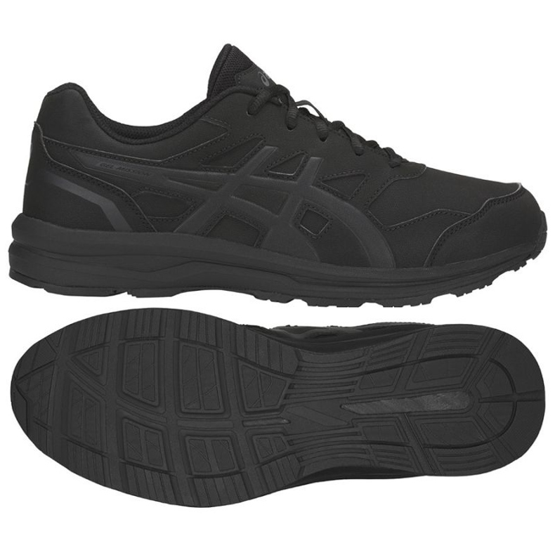 Zapatillas de running Asics Gel Mission 3 M Q801Y-9097 negro