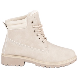 Tramperos cálidos beige