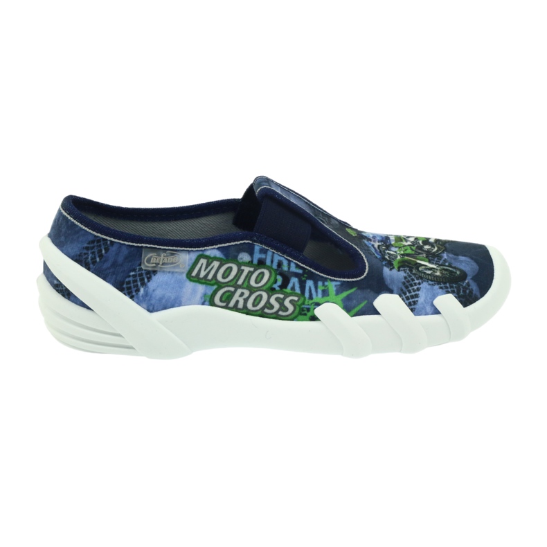 Zapato infantil befado zapatillas 290y170 azul verde azul marino