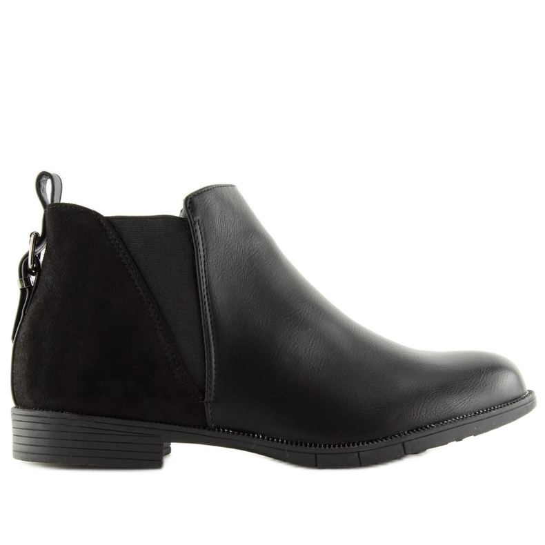 Botines Chelsea negros para mujer negro 3086 Negro